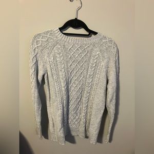 gray women’s sweater